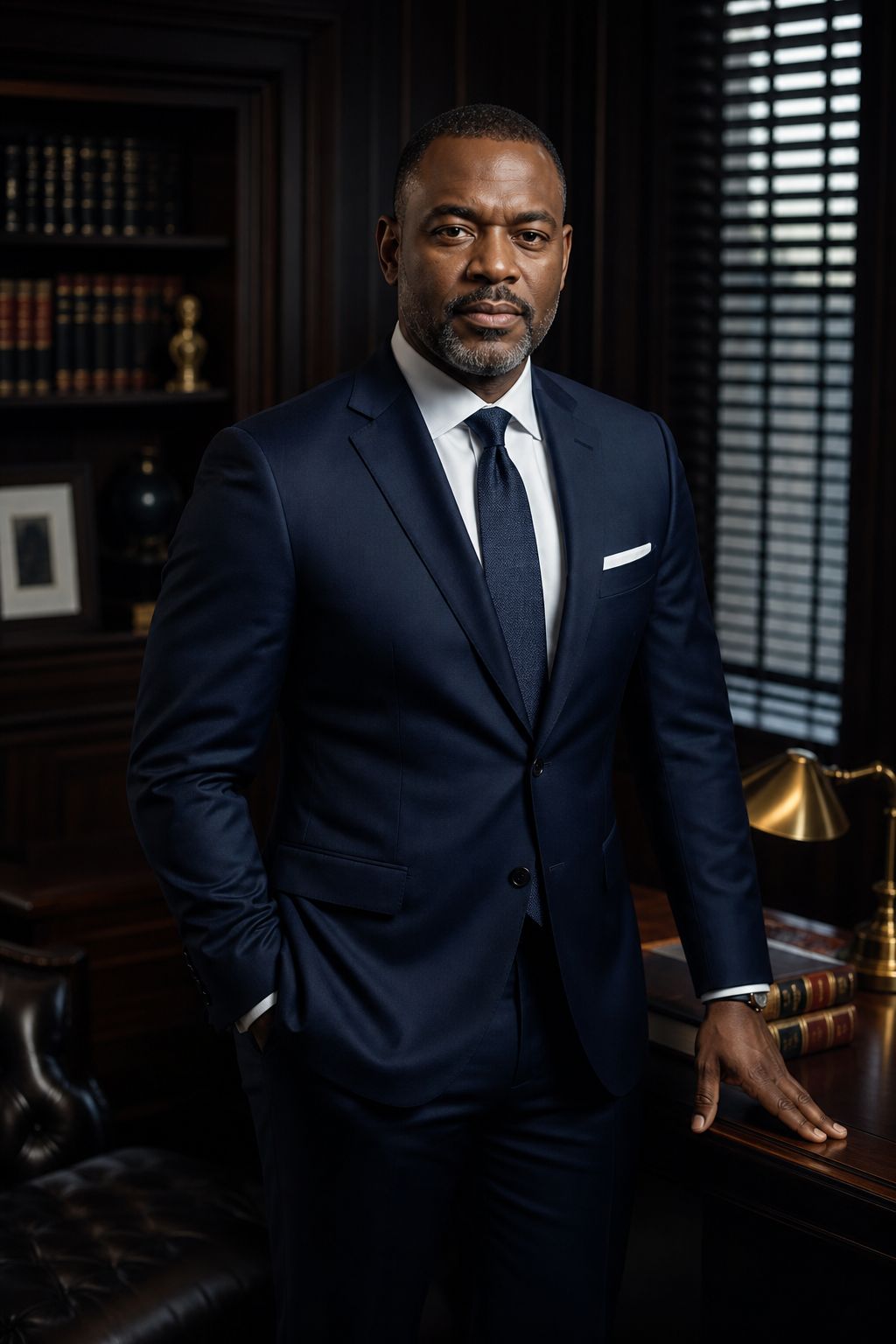 Portrait of Marcus Reyes, Founding Partner · Trial Attorney
